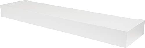 HIGH & MIGHTY 515607 Tool Free Floating Shelf, 20 LB Limit, 24", White | Amazon (US)