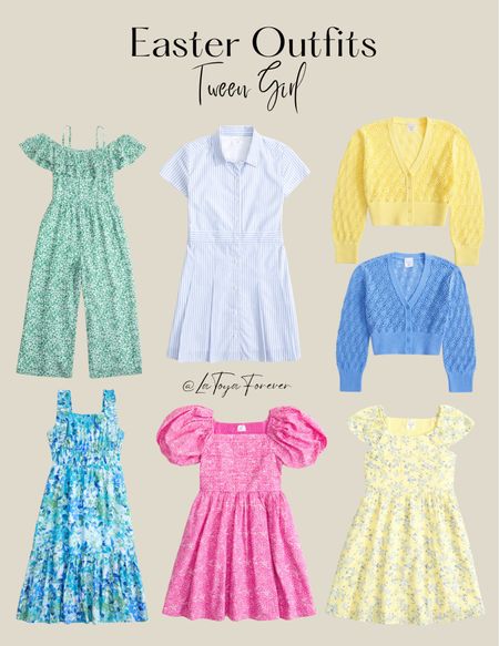 Tween girl Easter outfits! ✨

Easter outfits for tween girls, girls Easter dress , Abercrombie kids outfits 

#LTKkids #LTKSpringSale
