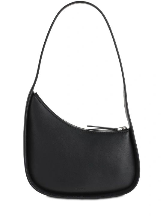 Half moon leather shoulder bag - The Row - Women | Luisaviaroma | Luisaviaroma