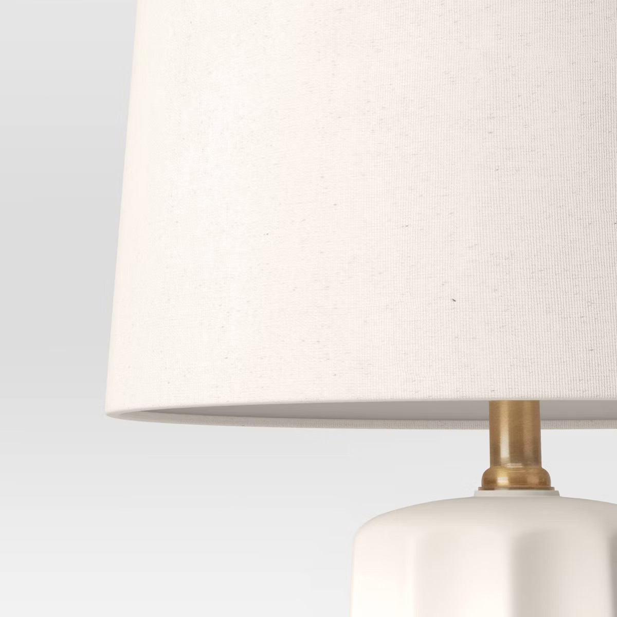 Ribbed Ceramic Table Lamp Cream - Threshold™ | Target