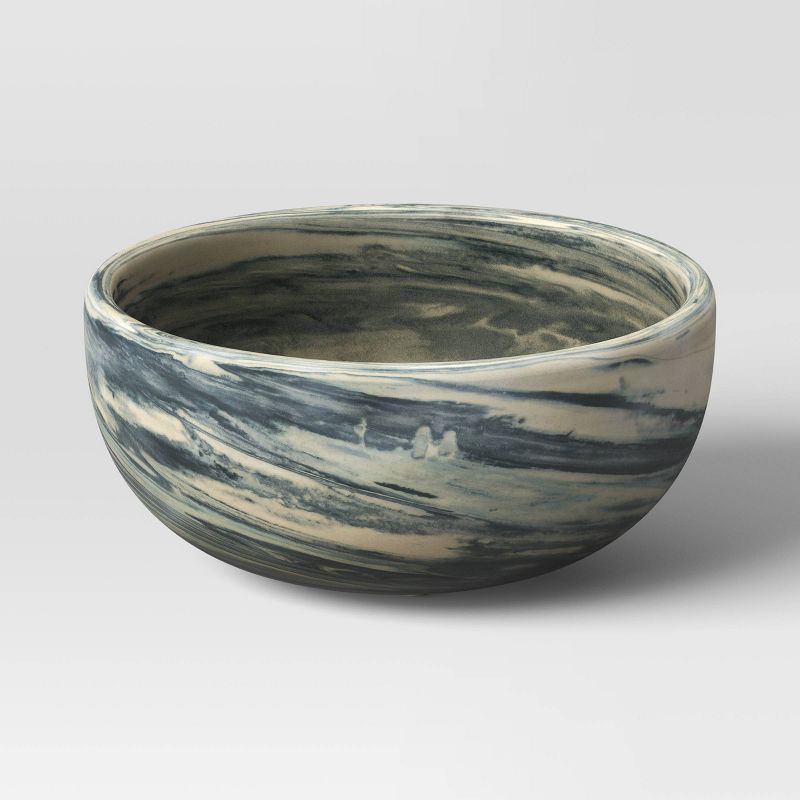 Swirled Marble Clay Low Bowl - Threshold™ | Target