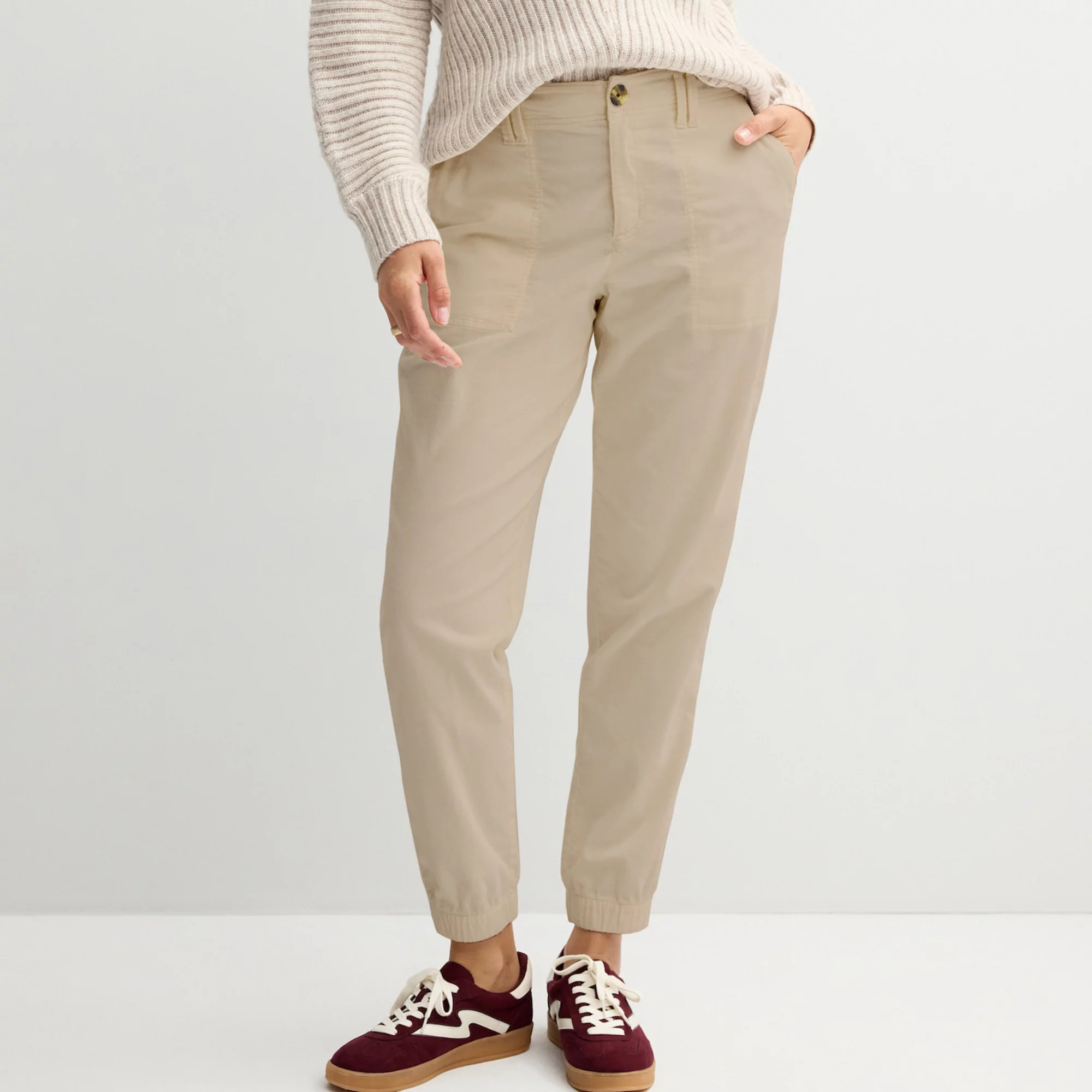 Women's Sonoma Goods For Life® Corduroy Jogger Pants | Kohl's