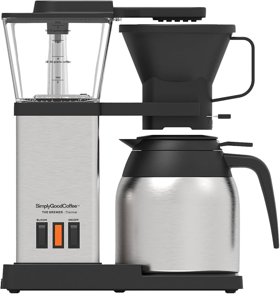 Simply Good Coffee THE BREWER - Thermal. Coffee Maker/Coffee Machine. 8 Cup Automatic Drip Pour O... | Amazon (US)