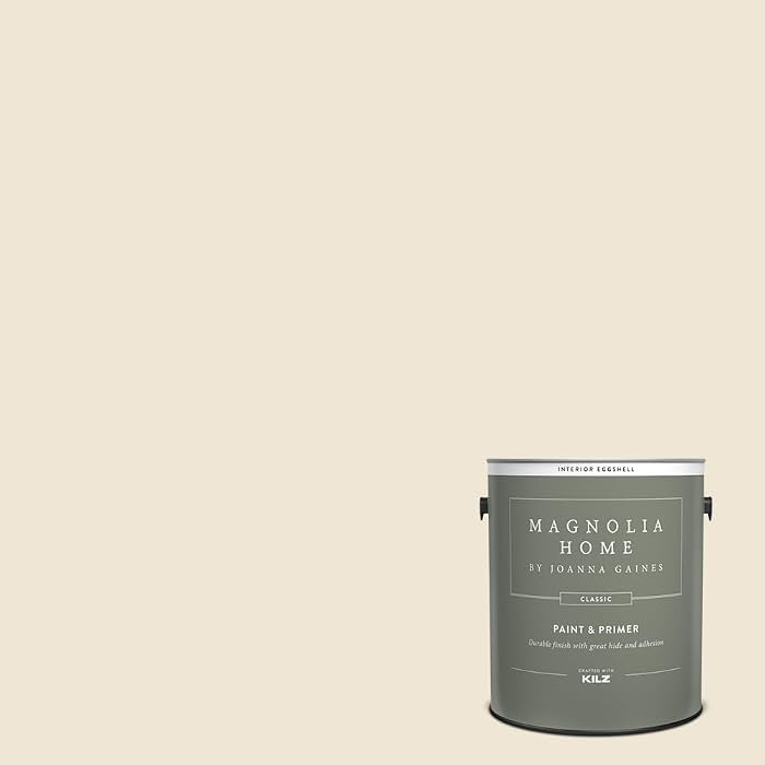Magnolia Home by Joanna Gaines Classic Interior Wall, Ceiling, Trim Paint and Primer, Eggshell Fi... | Amazon (US)