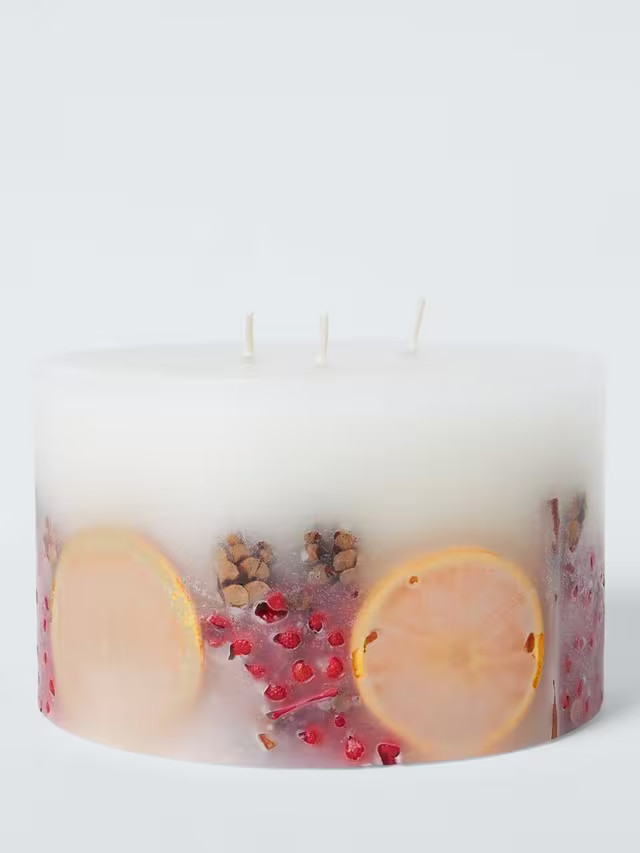 John LewisWinter Spice Inclusion 3 Wick Candle, 1.5kg | John Lewis (UK)