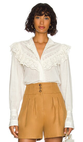 Hit The Road Blouse in White | Revolve Clothing (Global)