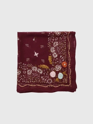 Chan Luu Embroidered Floral Bandana | Saint Bernard