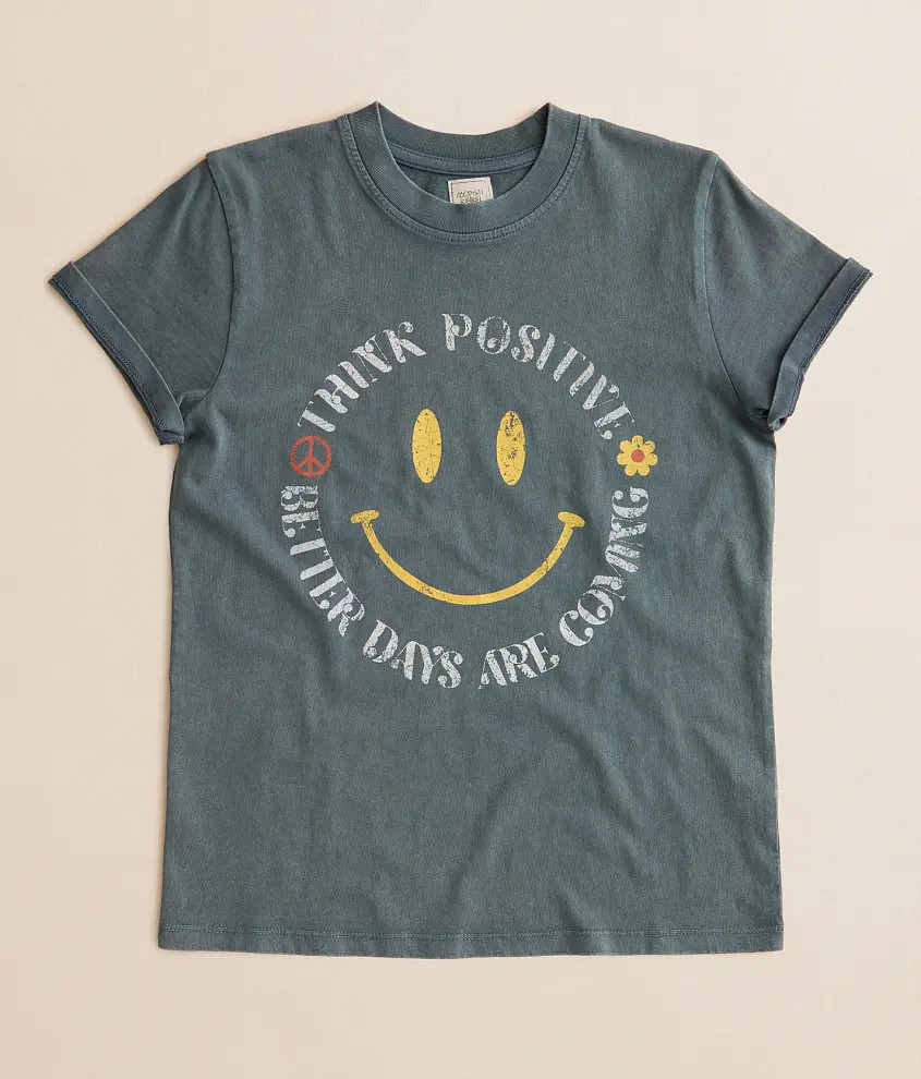 Girls - Think Positive T-Shirt | Buckle