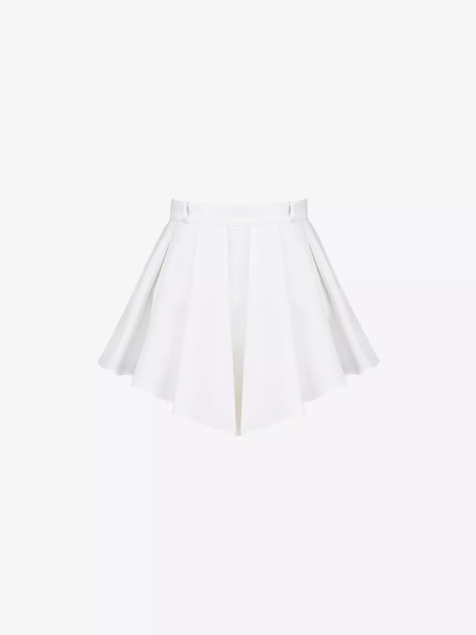 Lumi Flared Cotton Mini Shorts | Selfridges