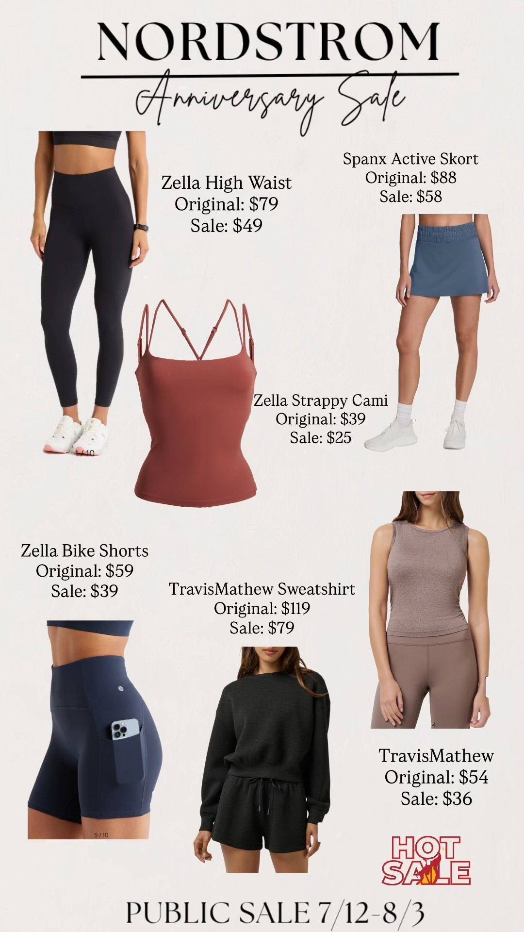Nordstrom Anniversary sale is here! Early access has begun for all card members but public sale begins 7/12. Start filling up your cart now! Some great active wear pieces. 

Nordstrom 
Nordstrom sale
Anniversary sale 

#LTKSaleAlert #LTKSeasonal #LTKActive