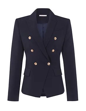 Double Breasted Blazer | Finery London | M&S | Marks & Spencer (UK)