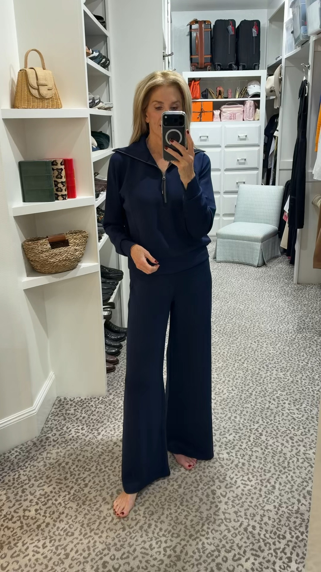 @Spanx new navy set! Size S