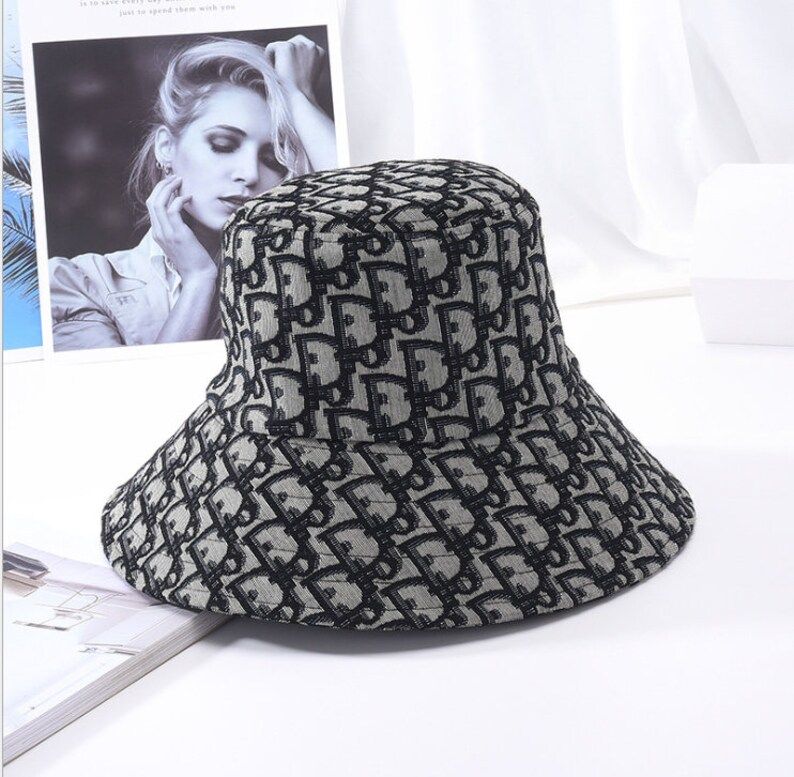 Designer inspired letter D letter fisherman hat | Etsy (US)