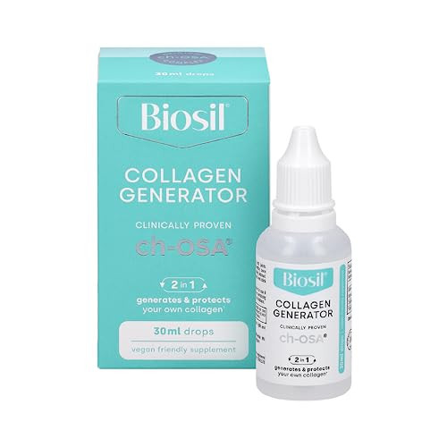 Biosil Collagen Generator - 1 fl oz Drops - with Patented ch-OSA Complex - Generates & Protects Your Own Collagen - GMO Free - 60-Day Supply | Amazon (US)