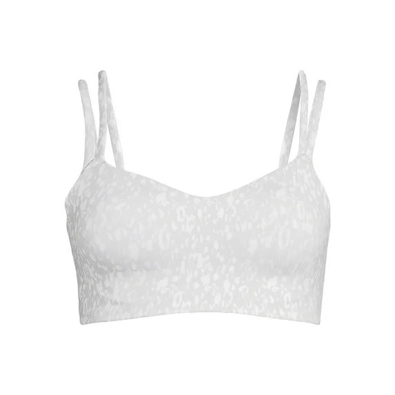 Avia Strappy Sports Bra for Women, Medium Support, S-3XL | Walmart (US)