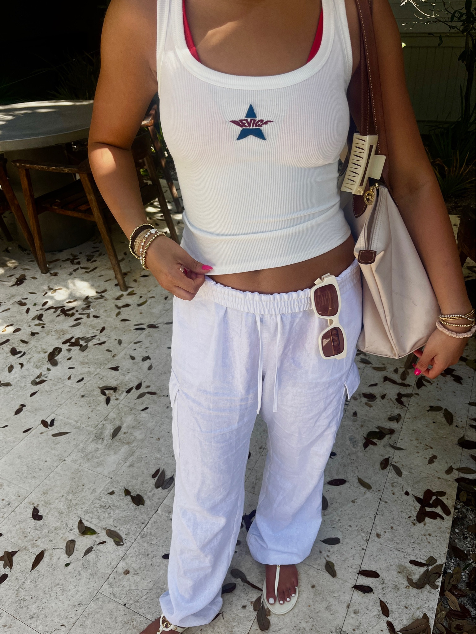 All white classy beach boardwalk fit ☀️🏝️🐚

#LTKShoeCrush #LTKFindsUnder100 #LTKTravel