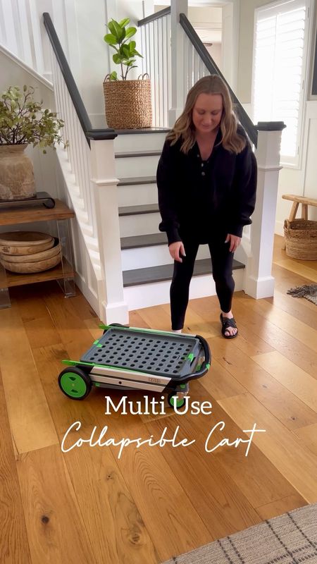 Comment: Amazon for the link 
Ok I think this might be the best multi use cart ever! Folds up compactly and holds a ton! Perfect for sports, teachers, the park and grocery store! It has a smooth ride, and you don’t have to worry about germs on grocery store carts! Plus it fits easily in your car!! If you need to lug stuff around, you need this! #amazonfind 

#LTKFind #LTKbaby #LTKfamily