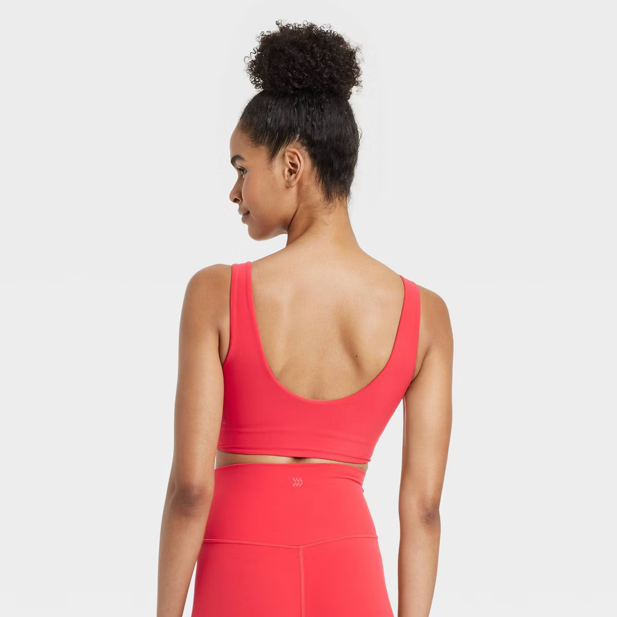 Women's Everyday Soft Medium Support Longline Sports Bra - All In Motion™ | Target