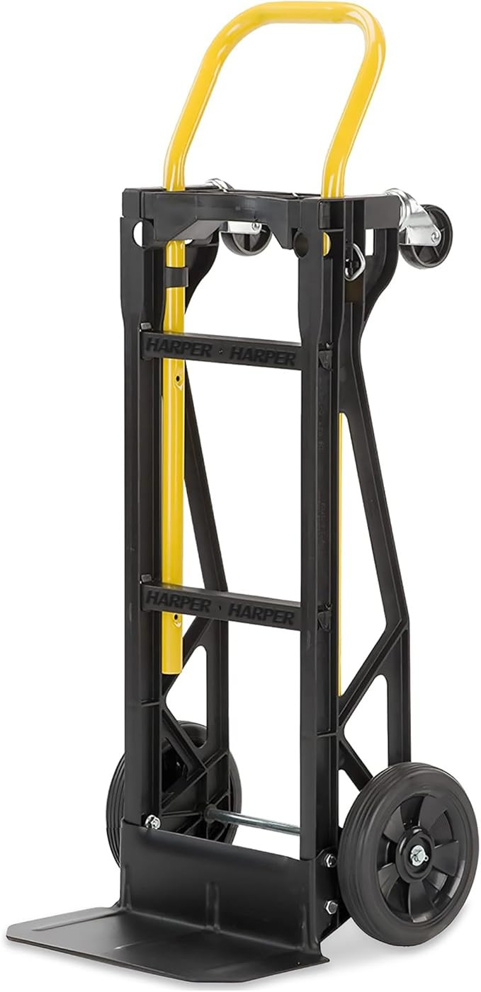 Harper Trucks Convertible Nylon Hand Truck w/ Stair Glides, 300lb Dolly & 400lb Cart Limit | Amazon (US)
