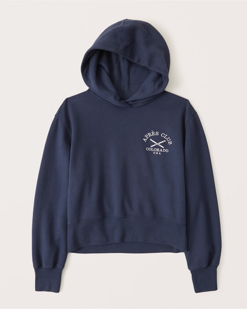 Crossover Wedge Popover Hoodie | Abercrombie & Fitch (US)