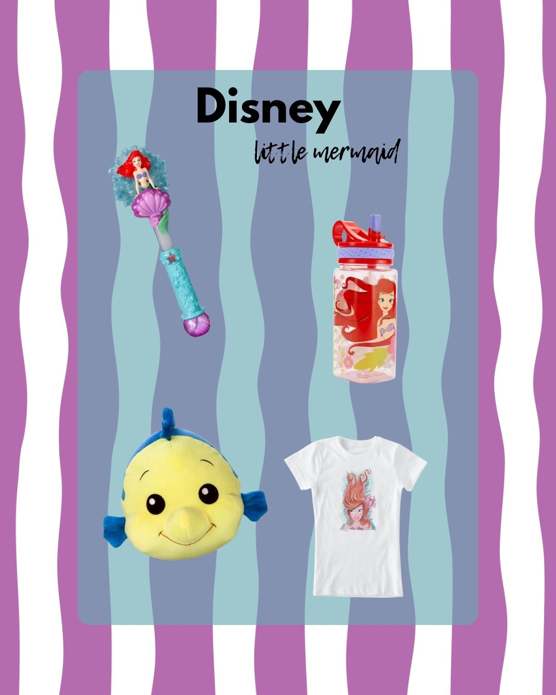 Mermaid Gift Ideas 
Cup
Bubble wand
T shirt
Flounder
Ariel
Little girl
Girls
Disney store
Disney
Fish
Ocean
Sea
Mermaid
Presents 



#LTKKids #LTKGiftGuide #LTKCyberWeek