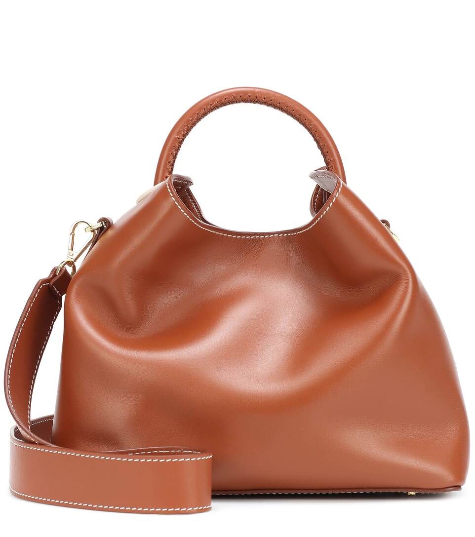 Raisin leather shoulder bag | Mytheresa (US/CA)