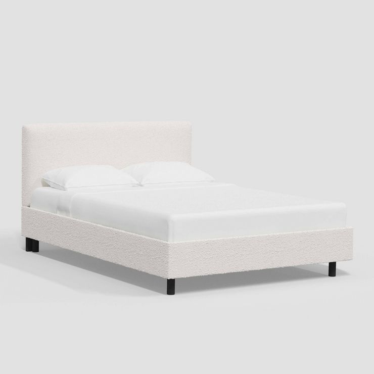 Olivia Platform Bed in Boucle - Threshold™ | Target