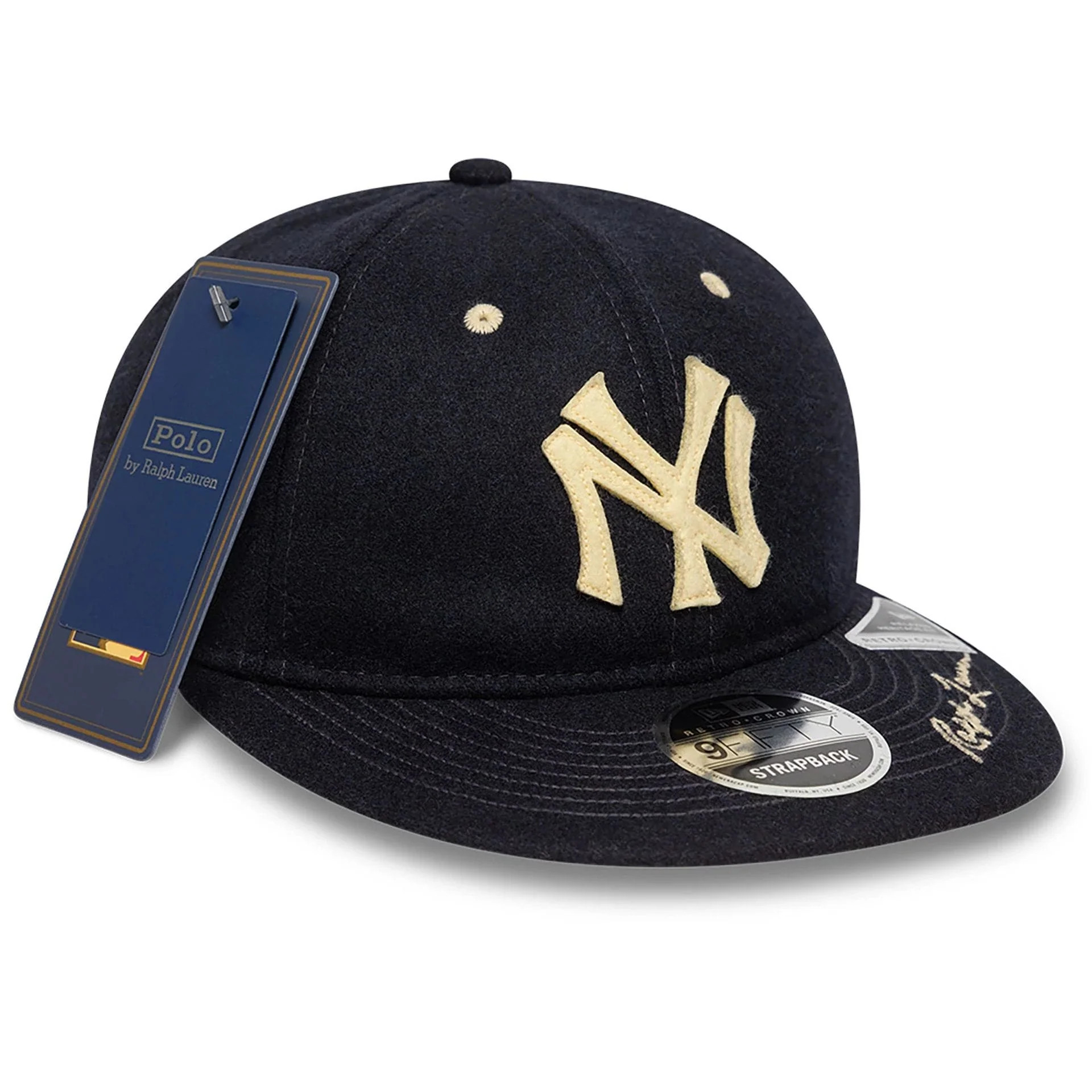 Ralph Lauren x MLB New York Yankees Navy Retro Crown 9FIFTY Snapback C | New Era Cap