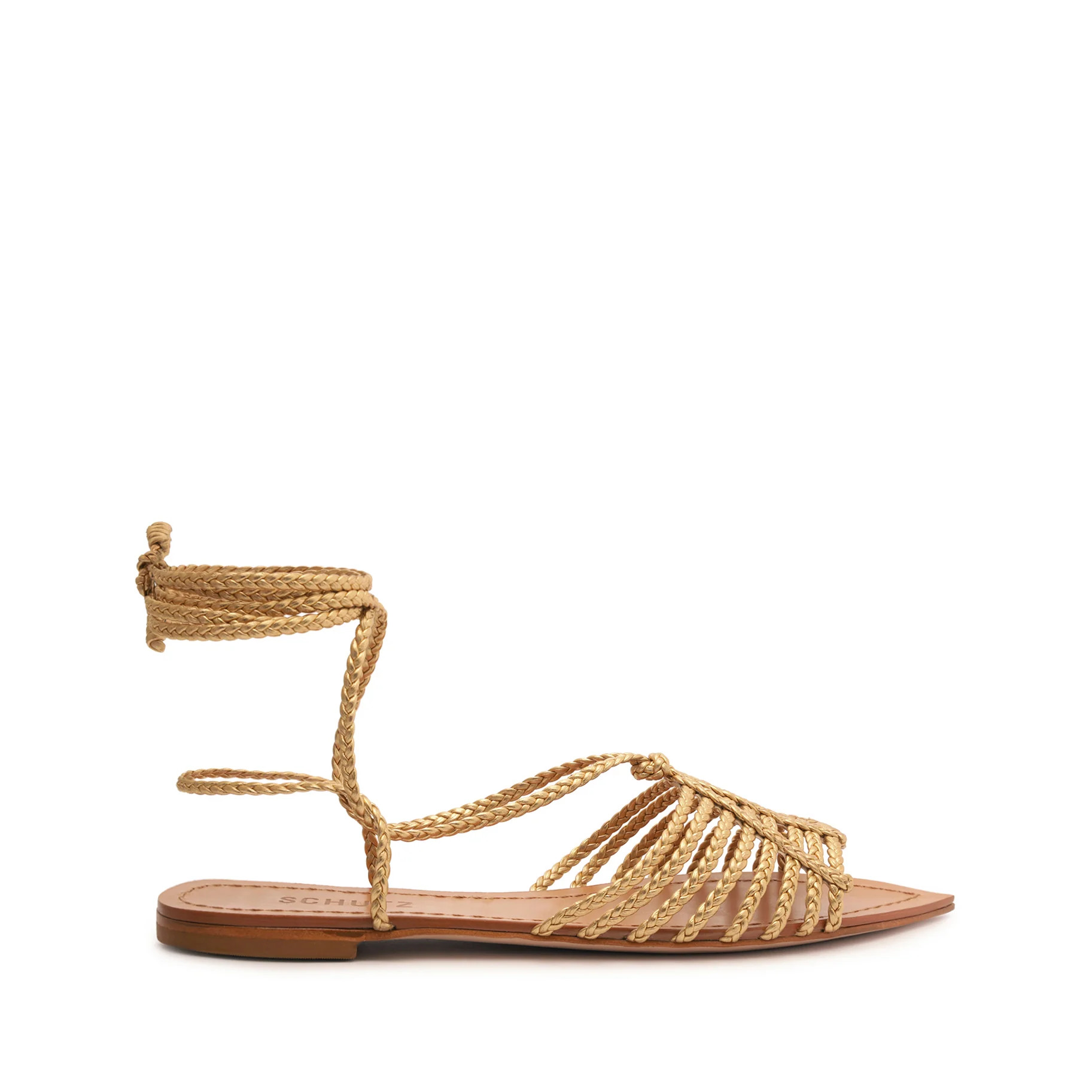 Adele Metallic Leather Sandal | Schutz Shoes (US)