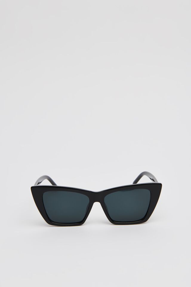 Sharp Edge Cat-Eye Sunglasses | Dynamite Clothing