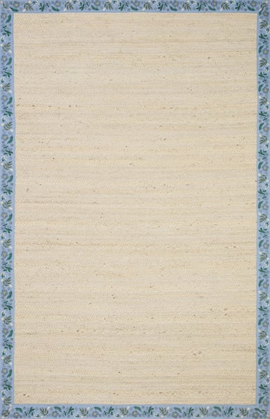 Rifle Paper Co. x Loloi Costa Wildwood COS-01 Jute Area Rugs | Rugs Direct | Rugs Direct