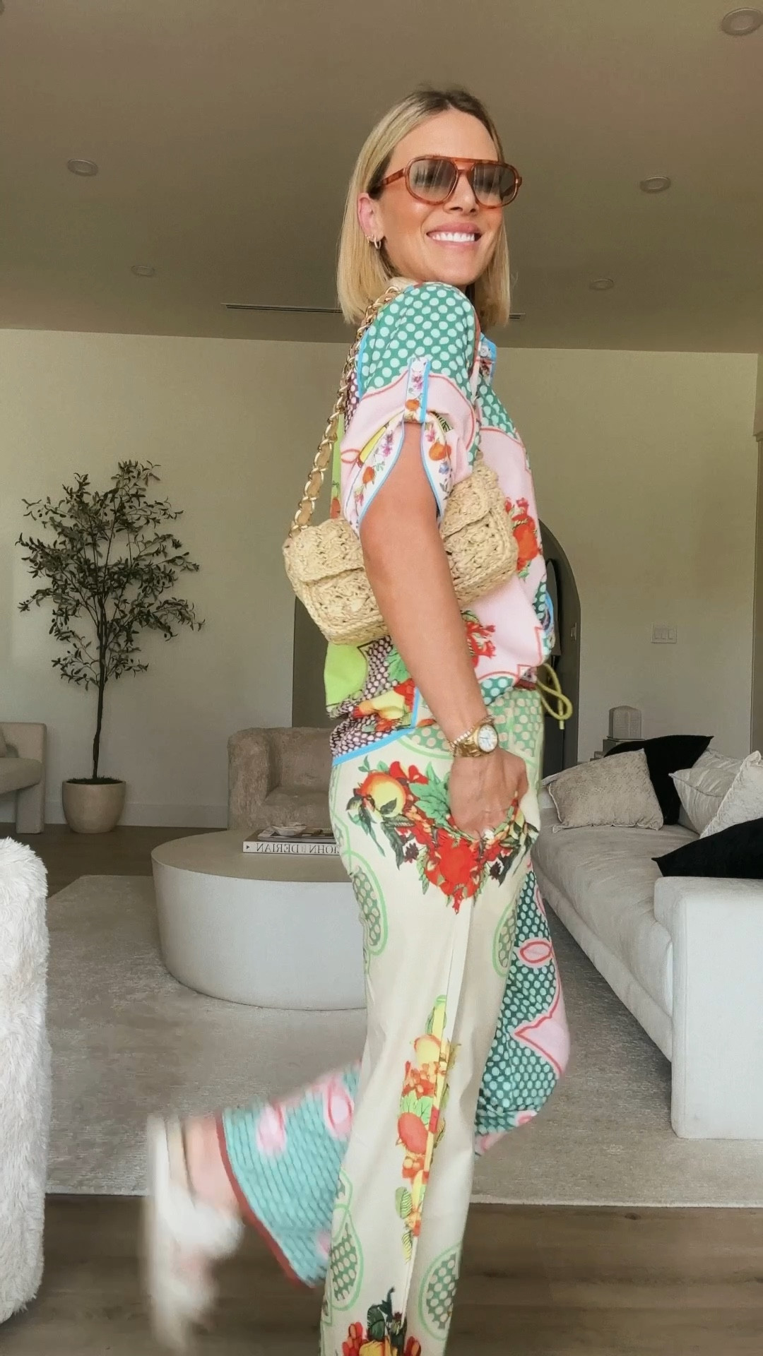 the most comfy printed set under $30 Amazon find!! This is a designer dupe and it’s amazing 🙌🏼  

summer outfit, summer style, amazon outfit, amazon set, printed matching set, travel outfit 

#LTKFindsUnder50 #LTKVideo