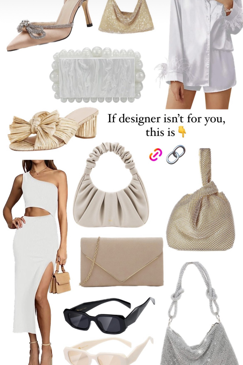 Designer Amazon dupes 🫶 


#LTKunder100 #LTKFind #LTKwedding