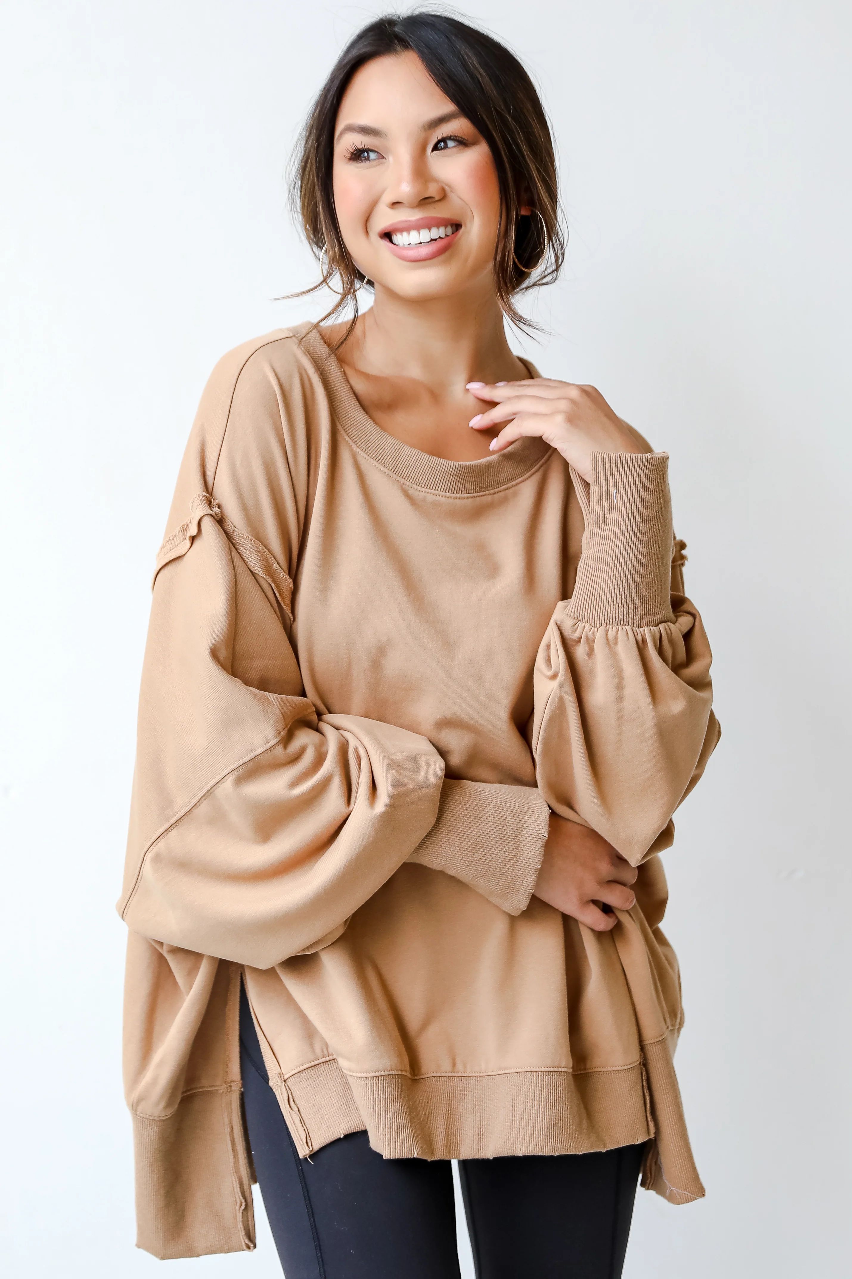 Take Time Off Oversized Pullover | Dress Up