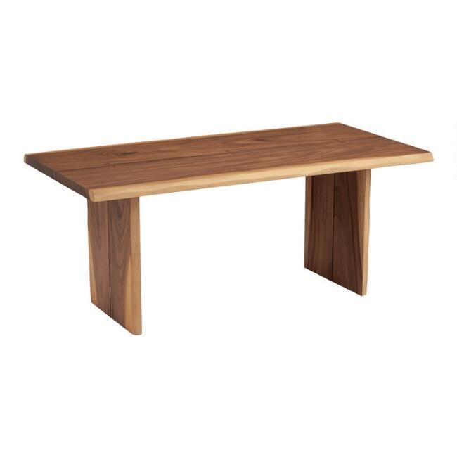 Live Edge Wood Sansur Dining Table 72 Inch | World Market