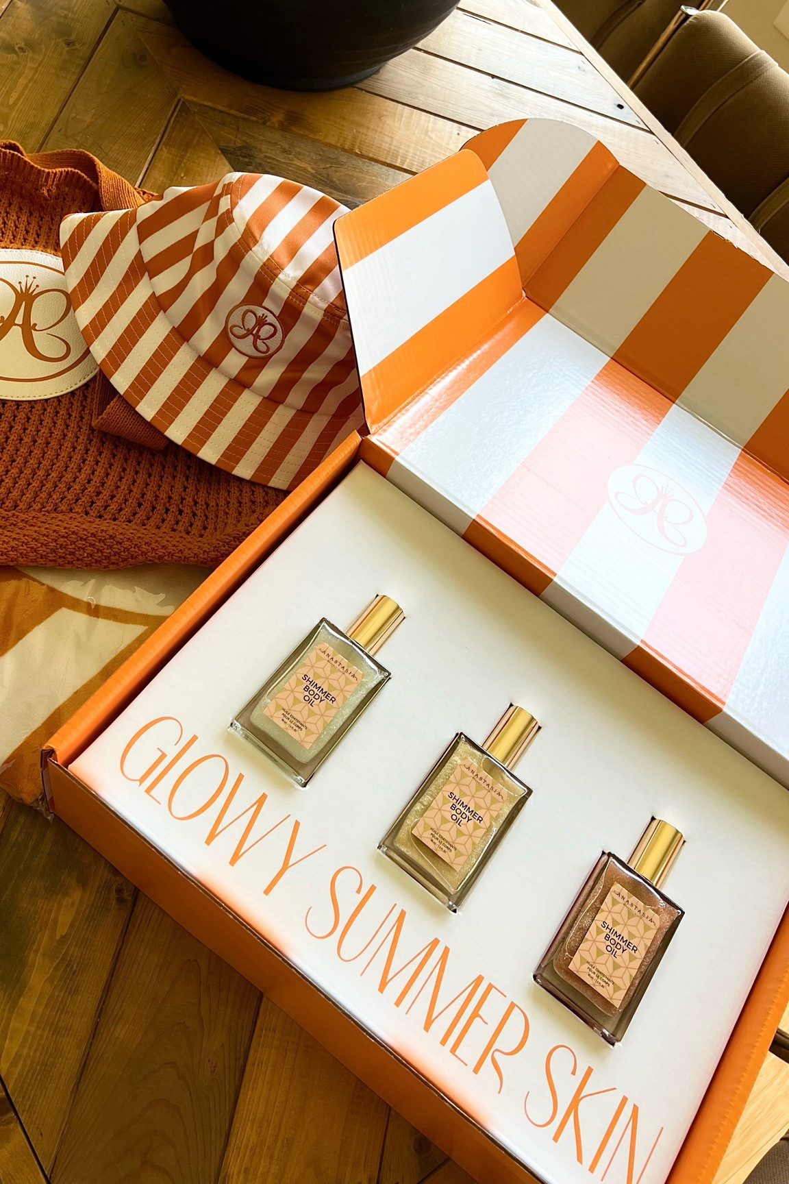 Obsessed with the new Shimmer Body Oils from Anastasia Beverly Hills! Gold is currently my fave ✨ 

#AnastasiaBeverlyHills #Ad #Anastasia #Bodyoil #makeup

#LTKFindsUnder50 #LTKTravel #LTKBeauty