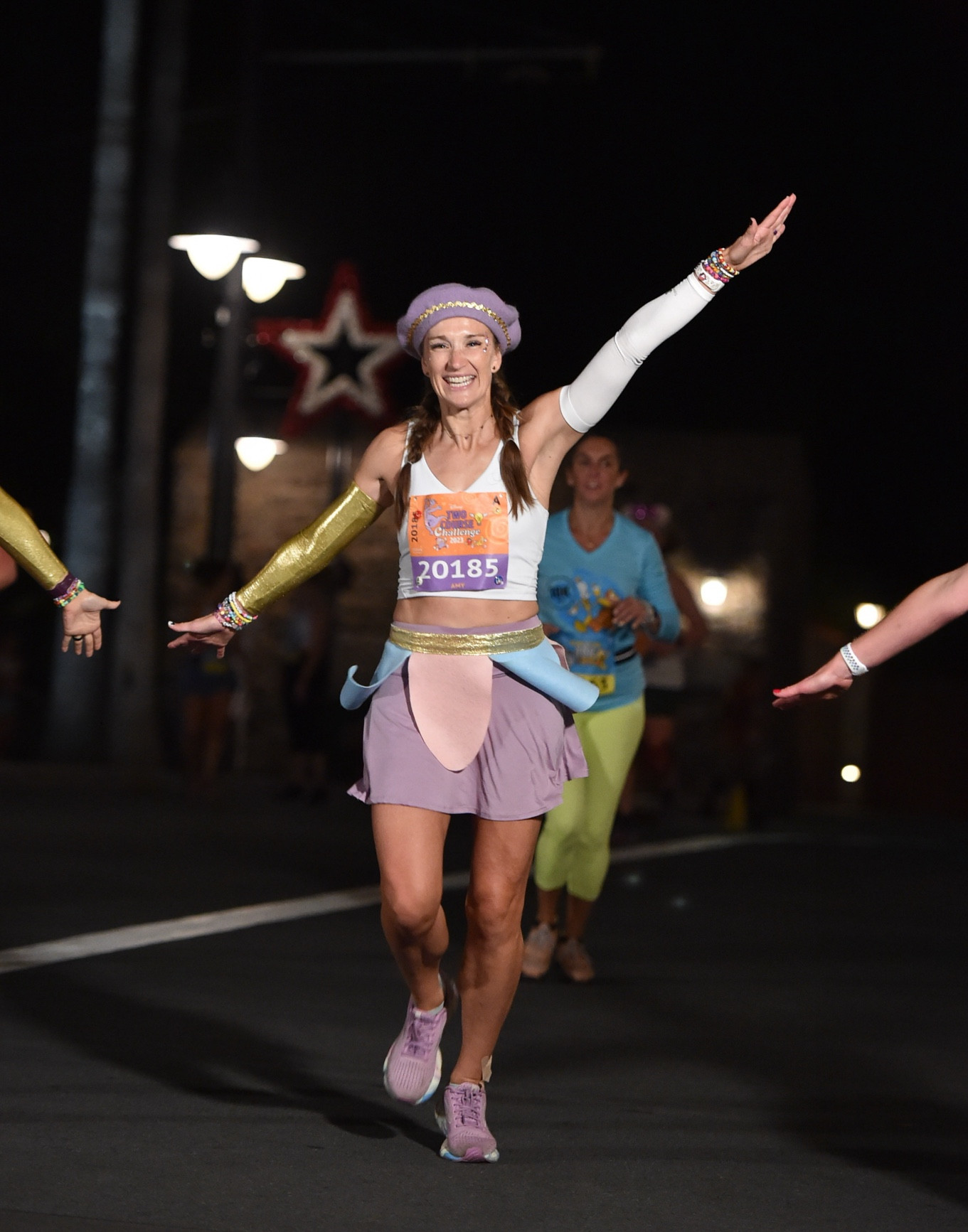 Almost all of these running costume pieces are on sale for Black Friday!

Running skirt | long line sports bra | running arm sleeves | purple running shoes 

#LTKCyberWeek #LTKfitness #LTKsalealert