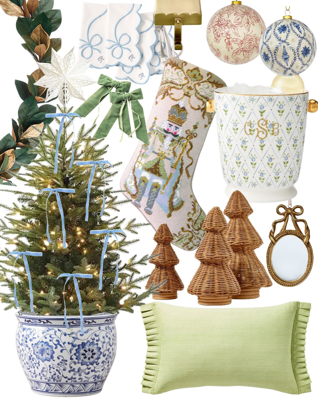 a coastal Christmas! 

festive finds, seasonal, gift guides, holiday season, refresh, decorating, home decor, coastal, preppy, traditional, grandmillenial, ornaments, bows, needlepoint, monogram, personalized, candles, placemats, napkin rings, games, cards, stationary, initials, custom, kids, girls,  boys, fall, winter, classic style, preppy style, ruffles, scallops, bonnets, holidays, halloween, trick-or-treating, kids, costumes, colder weather, autumn, decor, leaves, pumpkins, jack o lanterns, spiders, black cats, ghosts, hosting, parties,  dinnerware, plates, cups, bowls, linen napkins, chargers, christmas, merry, cheers, pjs, matching sets, wreath, red, green, porch decor

#LTKHome #LTKHoliday #LTKSeasonal