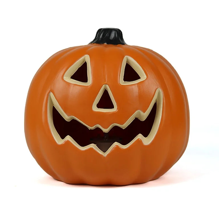 Hollow Pumpkin LED Lantern Halloween Party Decor with Colorful Lights for Home Bar Shop Indoor Ou... | Walmart (US)