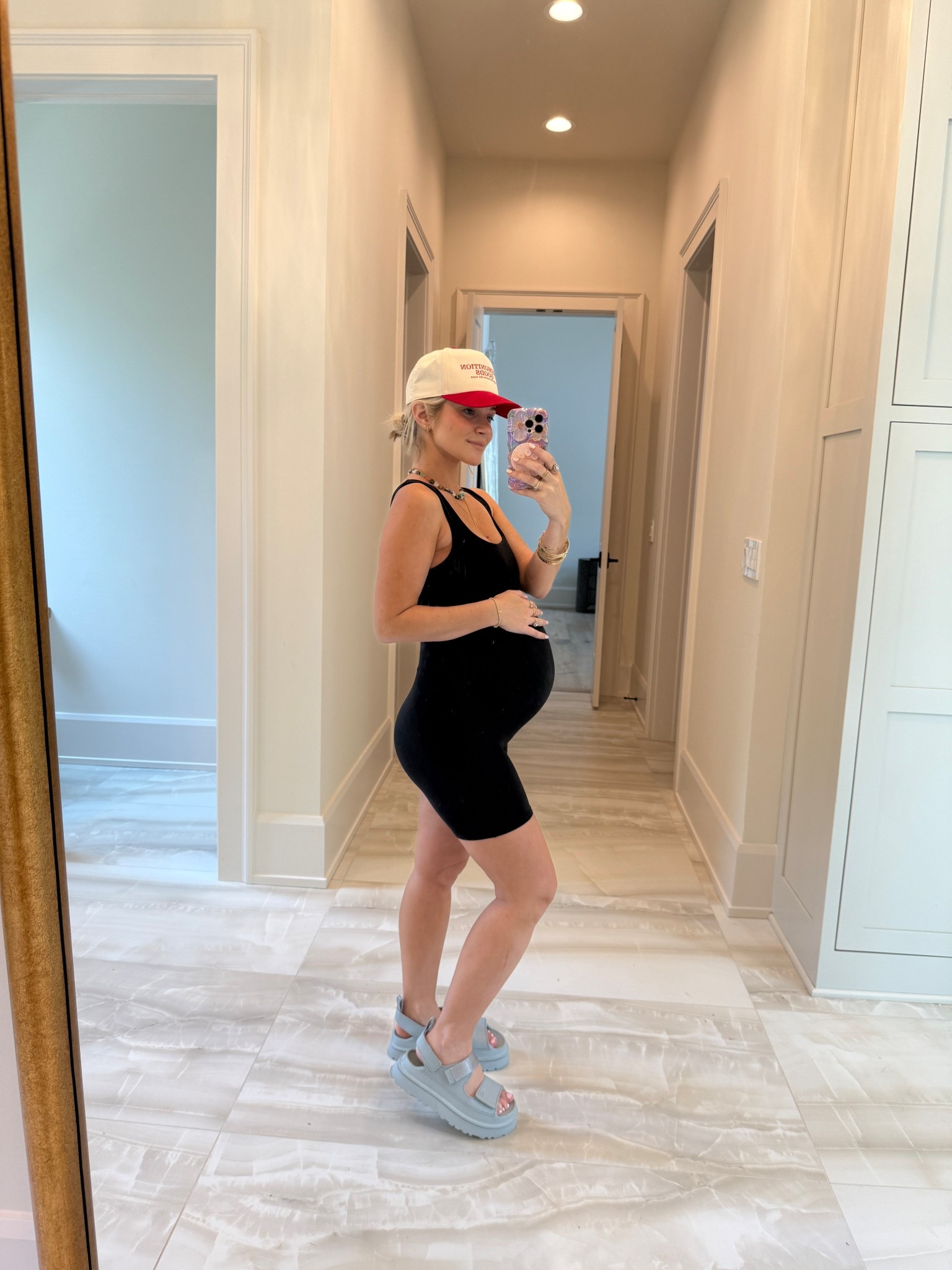 I found this Amazon women’s maternity bodysuit that’s sleeveless for summer and I am a huge fan! Under $40!

#LTKSeasonal #LTKSummerEdit #LTKBump