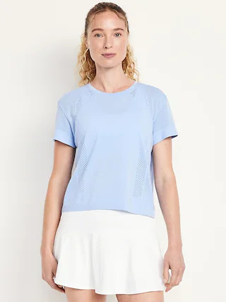 Fluid Seamless Loose T-Shirt | Old Navy (US)