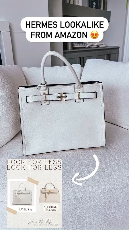 Hermes look for less bag from Amazon! Comes in a few colors #founditonamazon 

#LTKstyletip #LTKfindsunder50 #LTKitbag