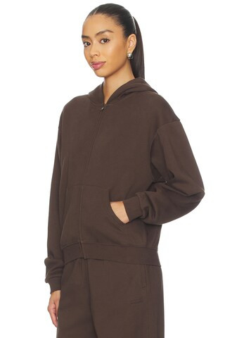 CLASSIC COTTON FLEECE ZIP-UP HOOD | Revolve Clothing (Global)