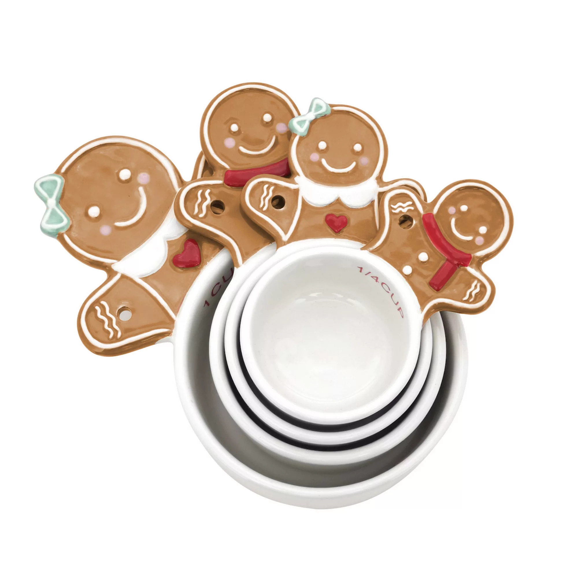 St. Nicholas Square® Gingerbread Measuring Cups Set of 4 | Kohl's
