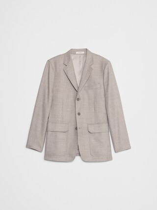 Tailored-Fit Shadow Weave Jacket | Banana Republic Factory