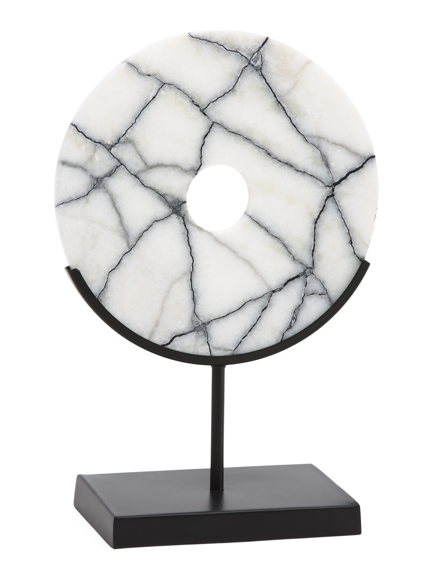 13in Flanner Marble Disc Statue | TJ Maxx