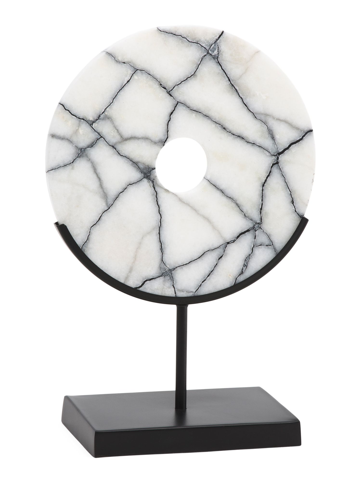13in Flanner Marble Disc Statue | TJ Maxx