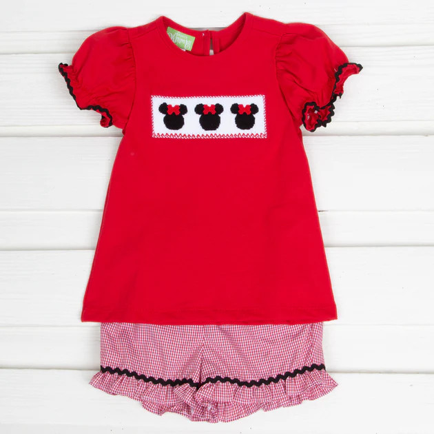 Magical Mouse Ears Girl Short Set | Classic Whimsy