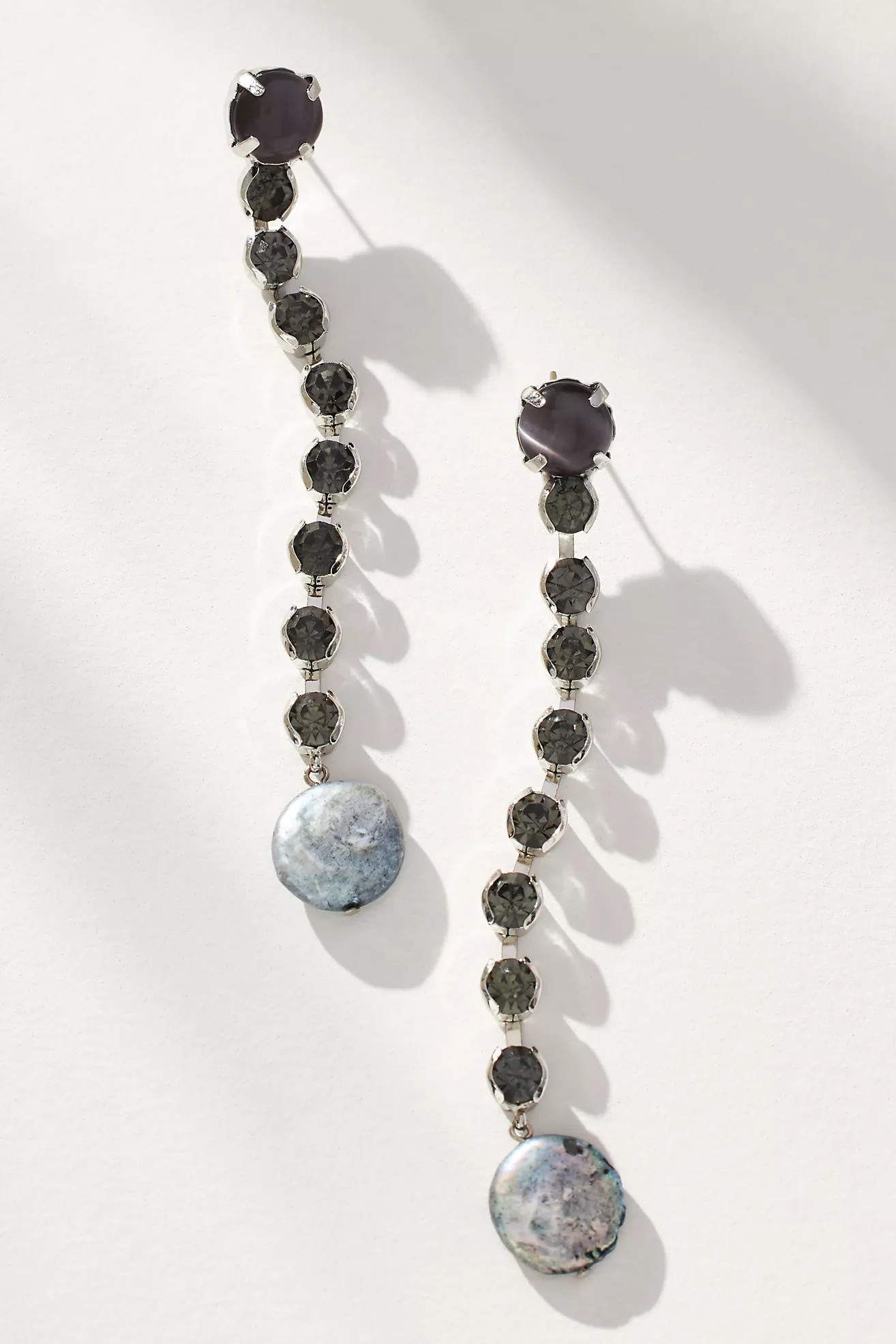 Crystal Pearl Mix Drop Earrings | Anthropologie (US)