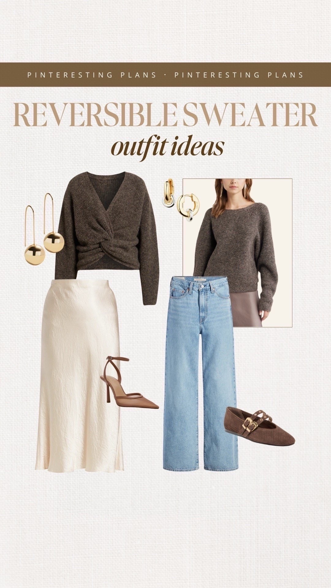 Reversible sweater outfit ideas 🙌🏻🙌🏻 

#LTKWorkwear #LTKSeasonal #LTKStyleTip

#LTKootd #LTKTravel #LTKSeasonal